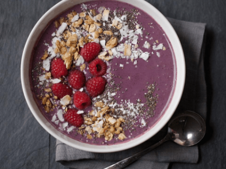 AÇAI-BLUEBERRY SMOOTHIE BOWL