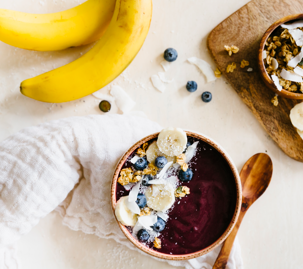 Açai Bowl - Holy Berry - Açai - Banaan - Blauwe bes