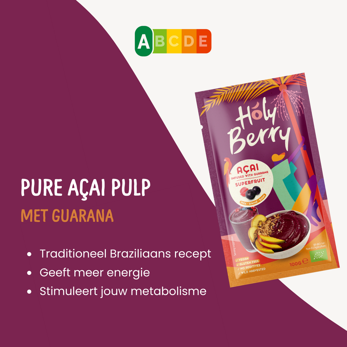 Voordelen Açai Pure Pack Guarana