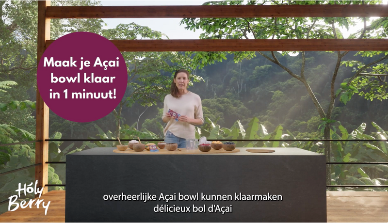 Maak je Açai bowl met de Açai Packs